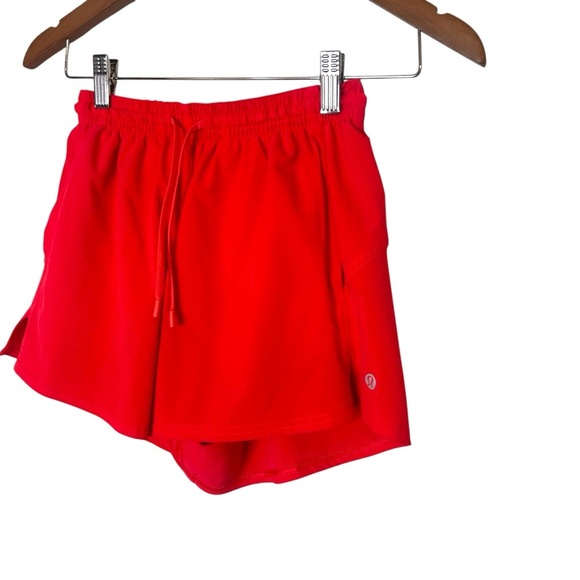 Lululemon Pace Rival High-Rise Short 3" Red Glow- Size 2 (2025) - Picture 3 of 12